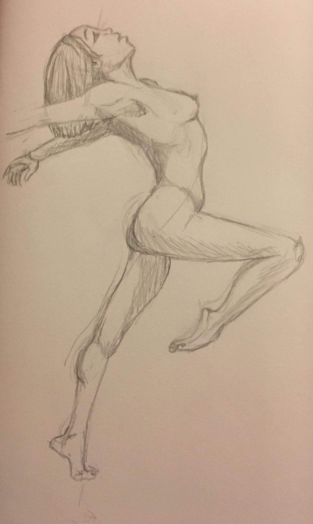 Figure practice sketches - image 3 - student project