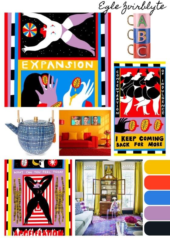 My Digital Colour Boards - image 2 - student project
