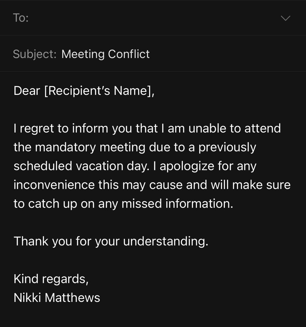 Sample Email - image 1 - student project