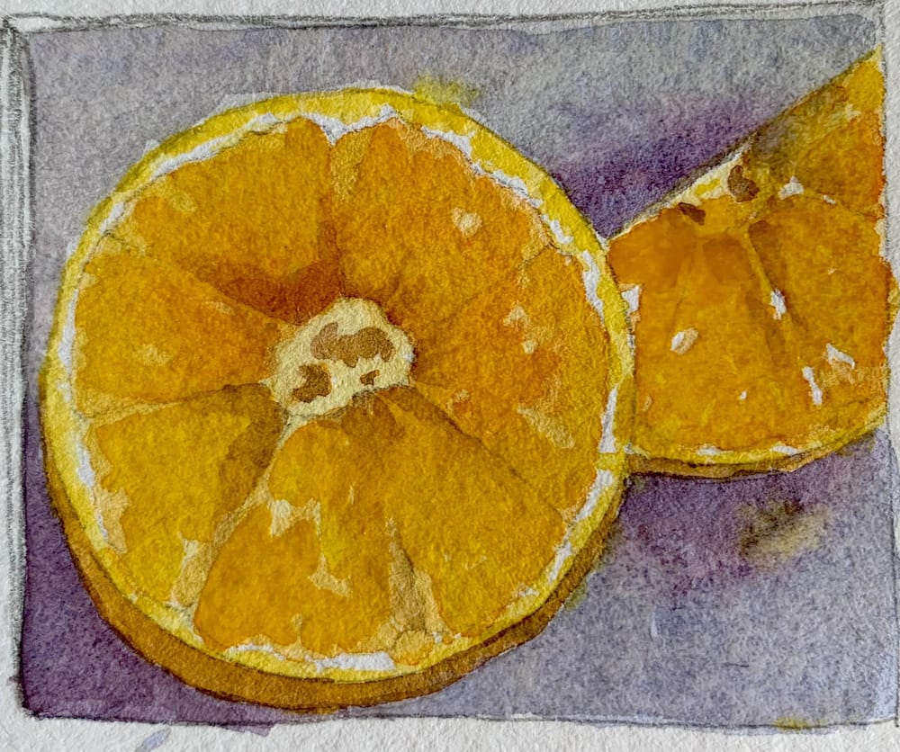 orange value study - image 1 - student project