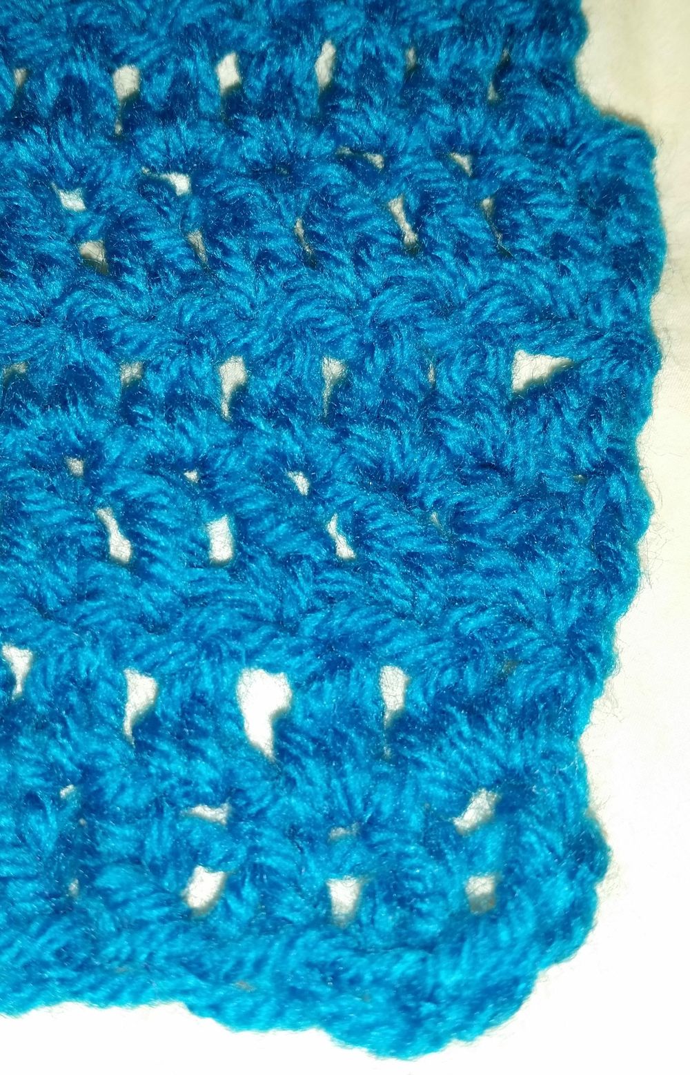 Starting my Dishcloth and other Baby Blanket Project - image 2 - student project