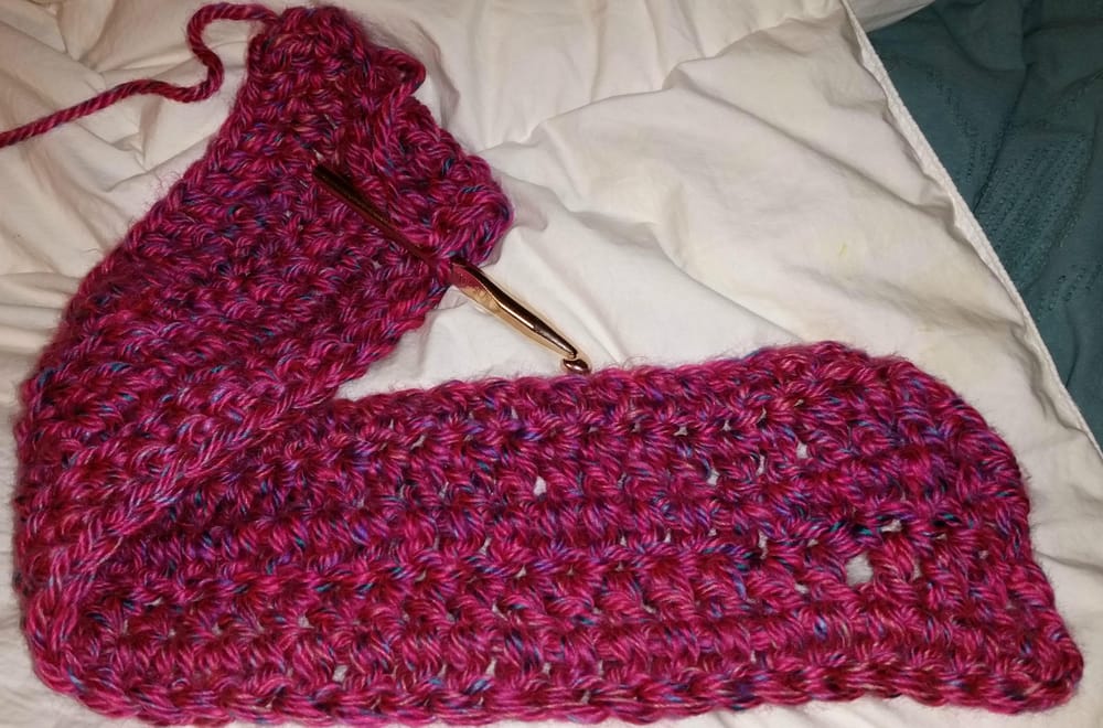 Starting my Dishcloth and other Baby Blanket Project - image 3 - student project