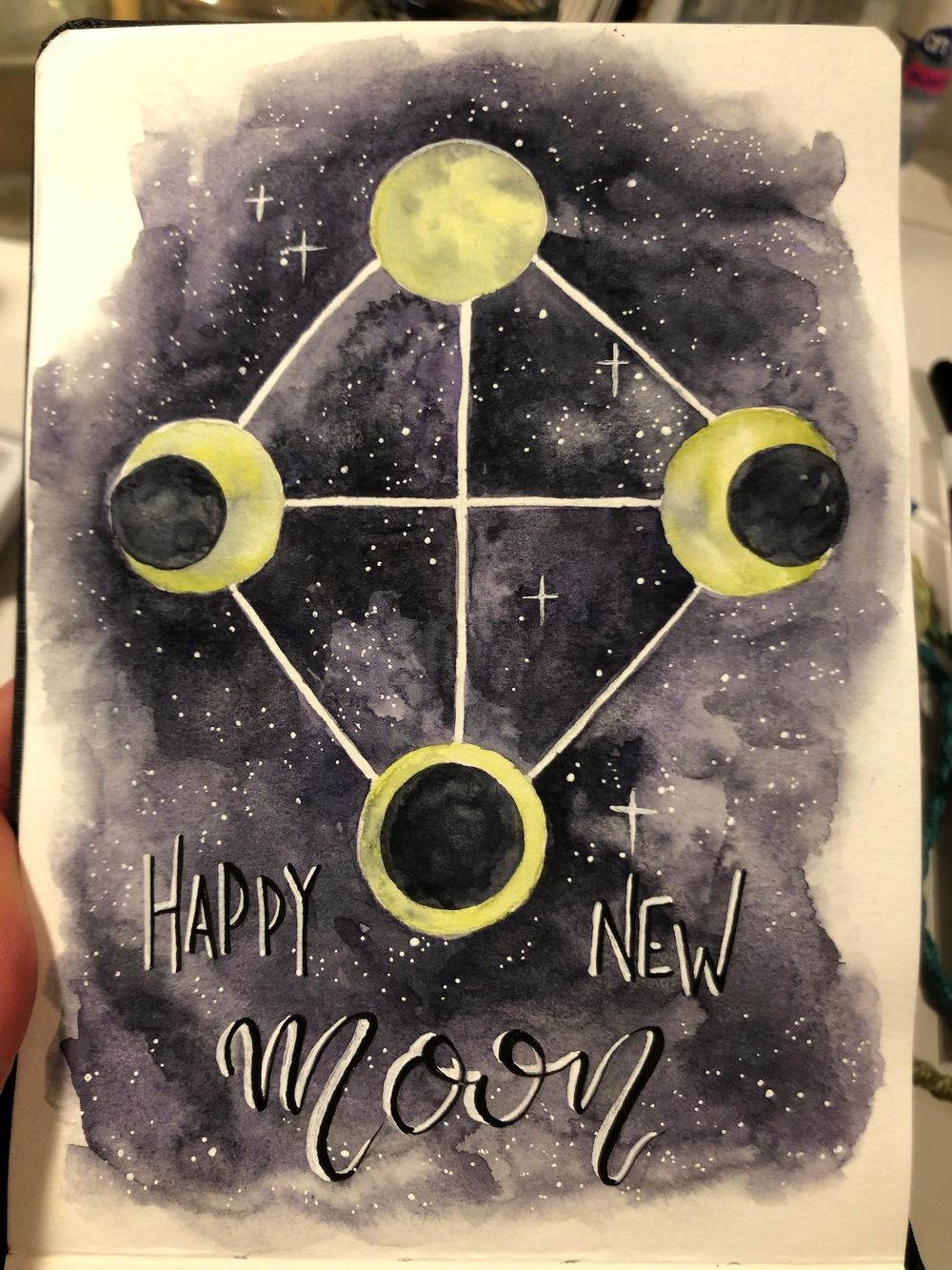 Moon Cycle Galaxy - image 2 - student project