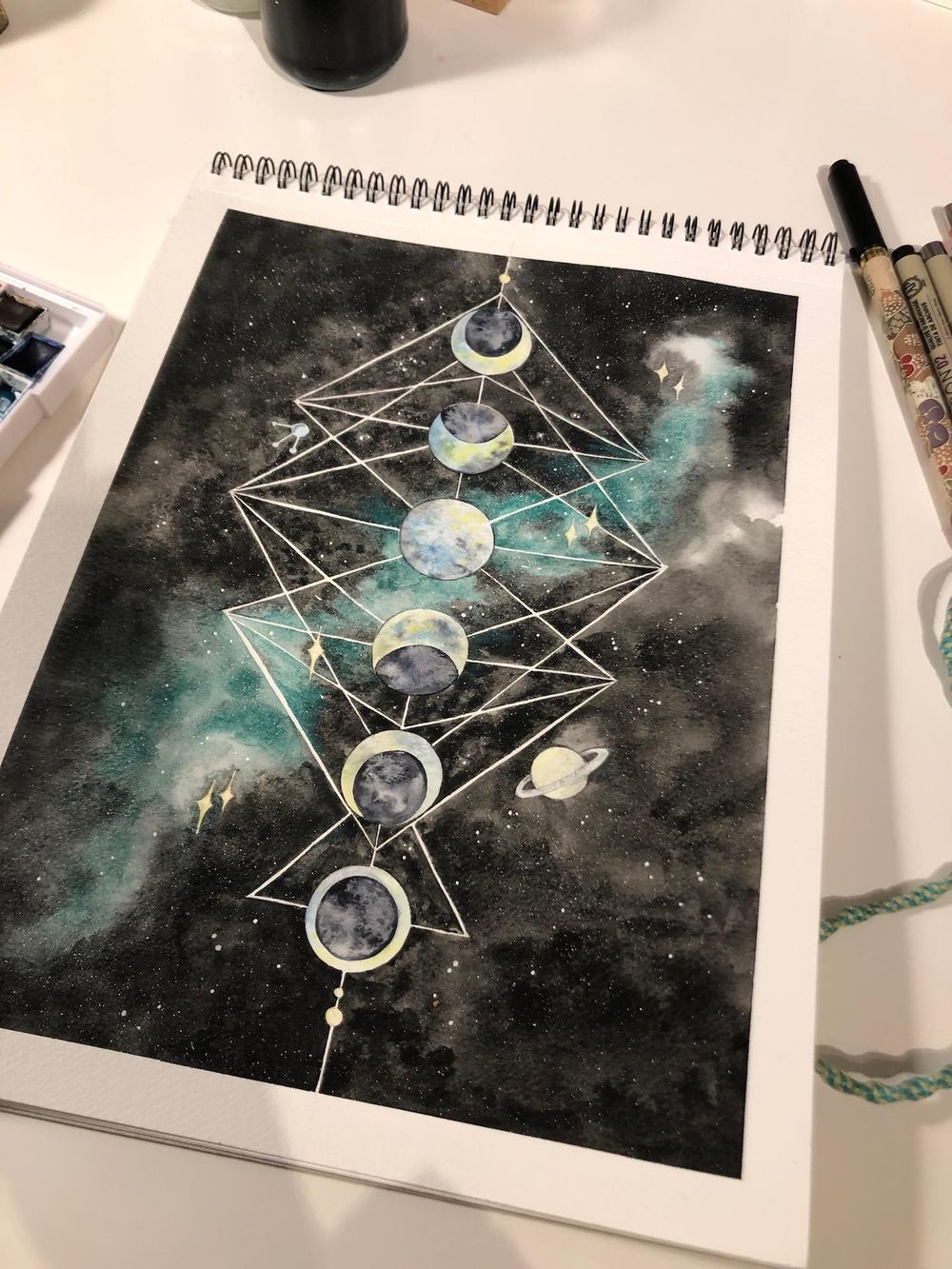 Moon Cycle Galaxy - image 3 - student project