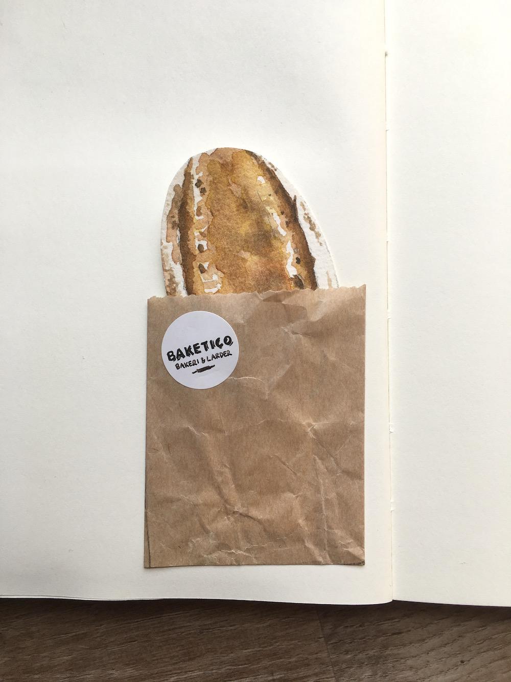 Sketchbook Sourdough Pocket - image 1 - student project