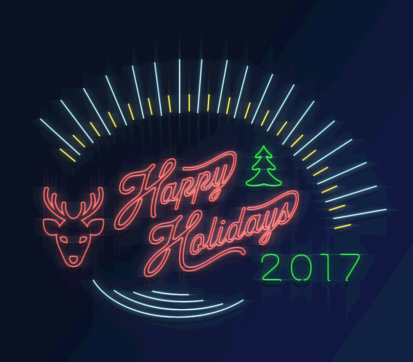 Happy Holiday 2007 - neon sign - image 2 - student project