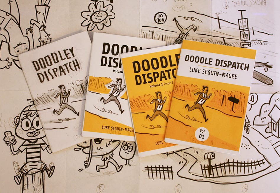 Doodle Dispatch - a Zine of Doodles - image 1 - student project