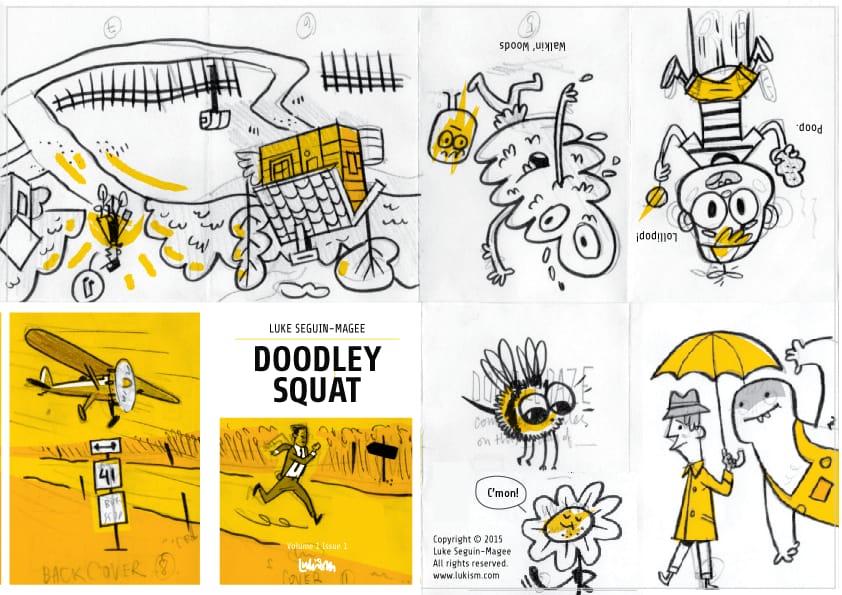 Doodle Dispatch - a Zine of Doodles - image 2 - student project
