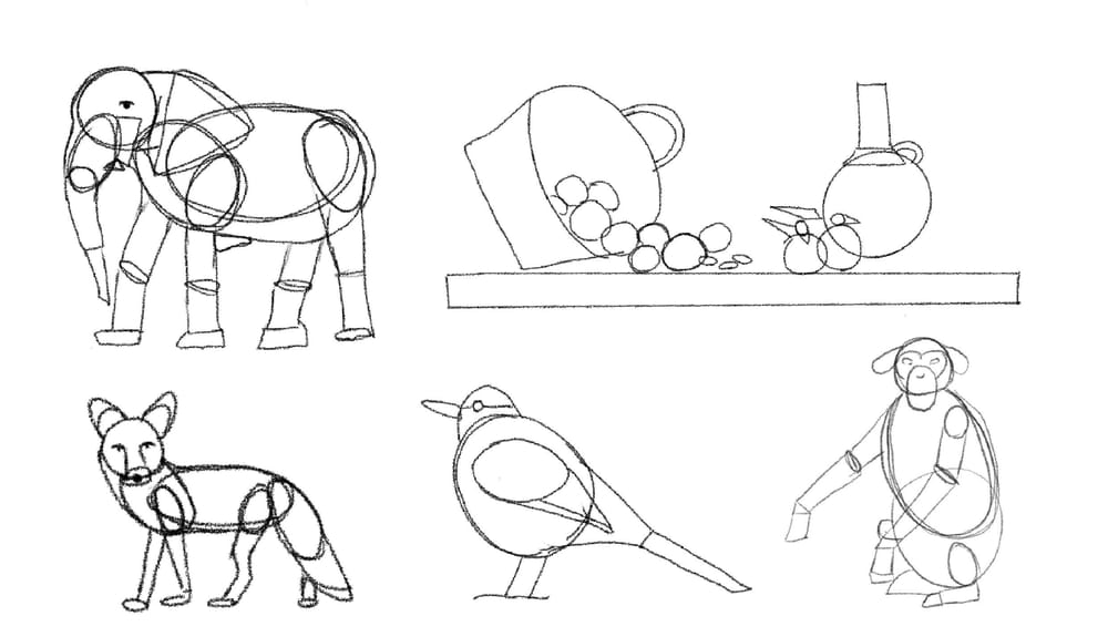 Breaking Objects into Shapes | Skillshare Student Project