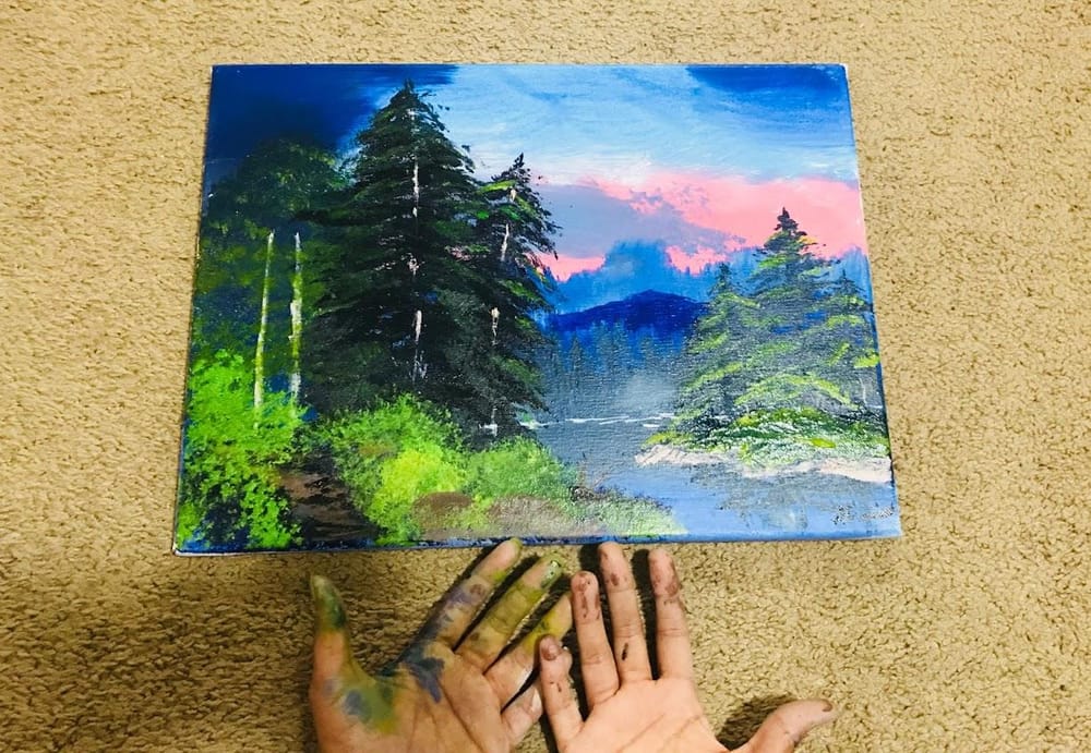 First Acrylic Attempt - image 1 - student project