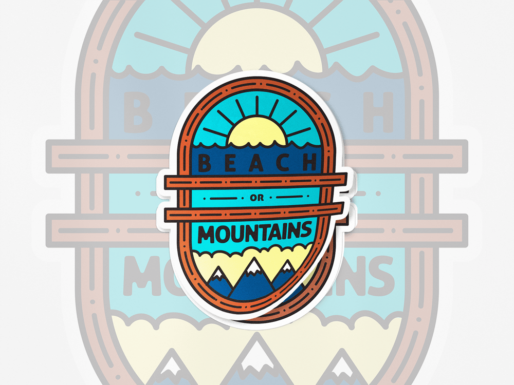 Beach or Mountains? - image 2 - student project