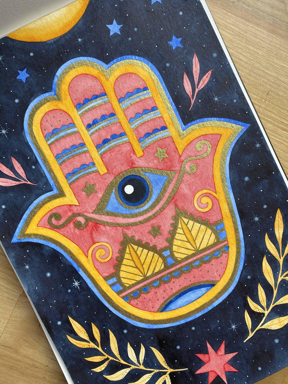 Hamsa Hand - image 2 - student project