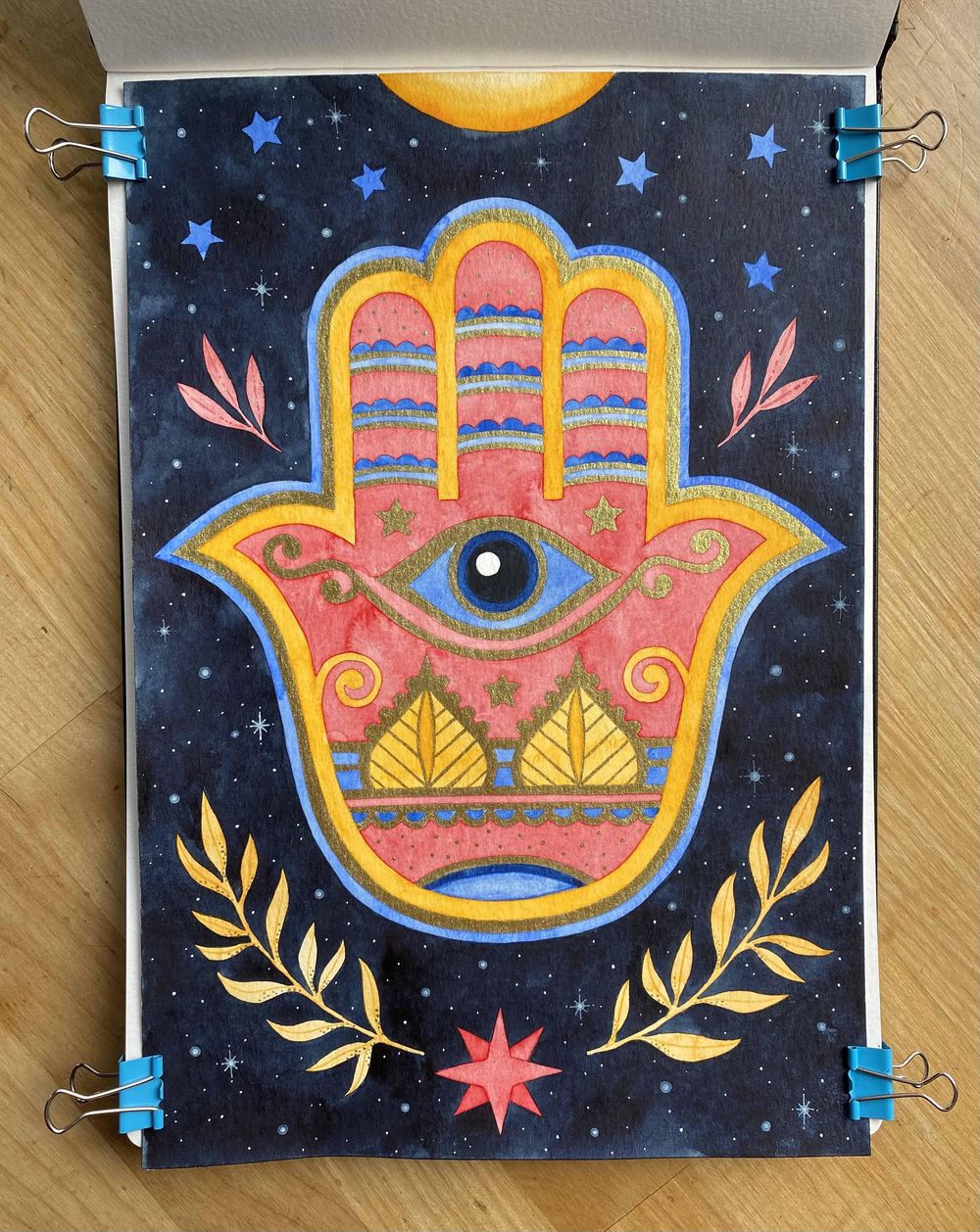 Hamsa Hand - image 1 - student project