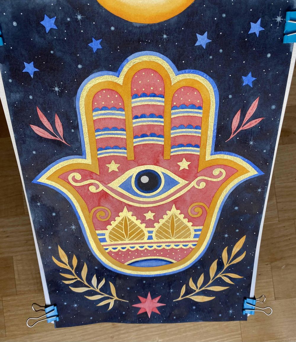 Hamsa Hand - image 4 - student project