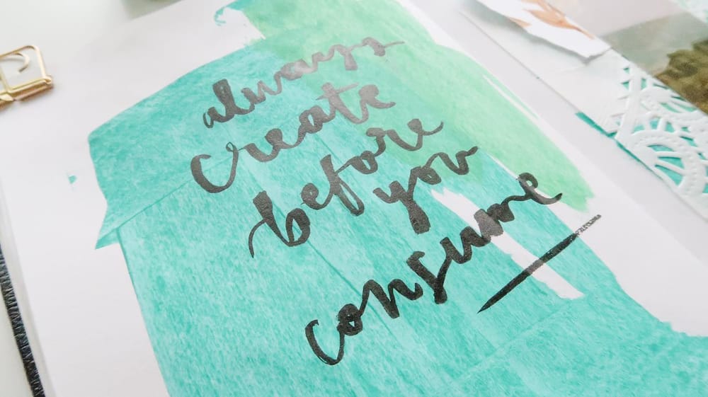 Creating an Art Journal Page Using the Recipe Technique - image 1 - student project