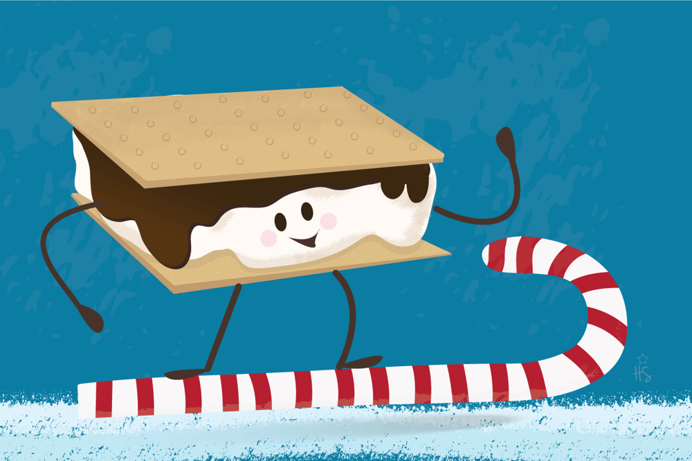 Surfin' S'more Character - image 2 - student project