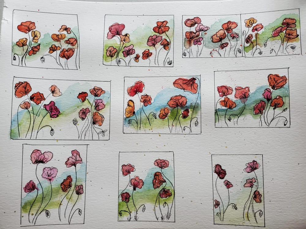 Pretty flowers - fun practice - image 1 - student project