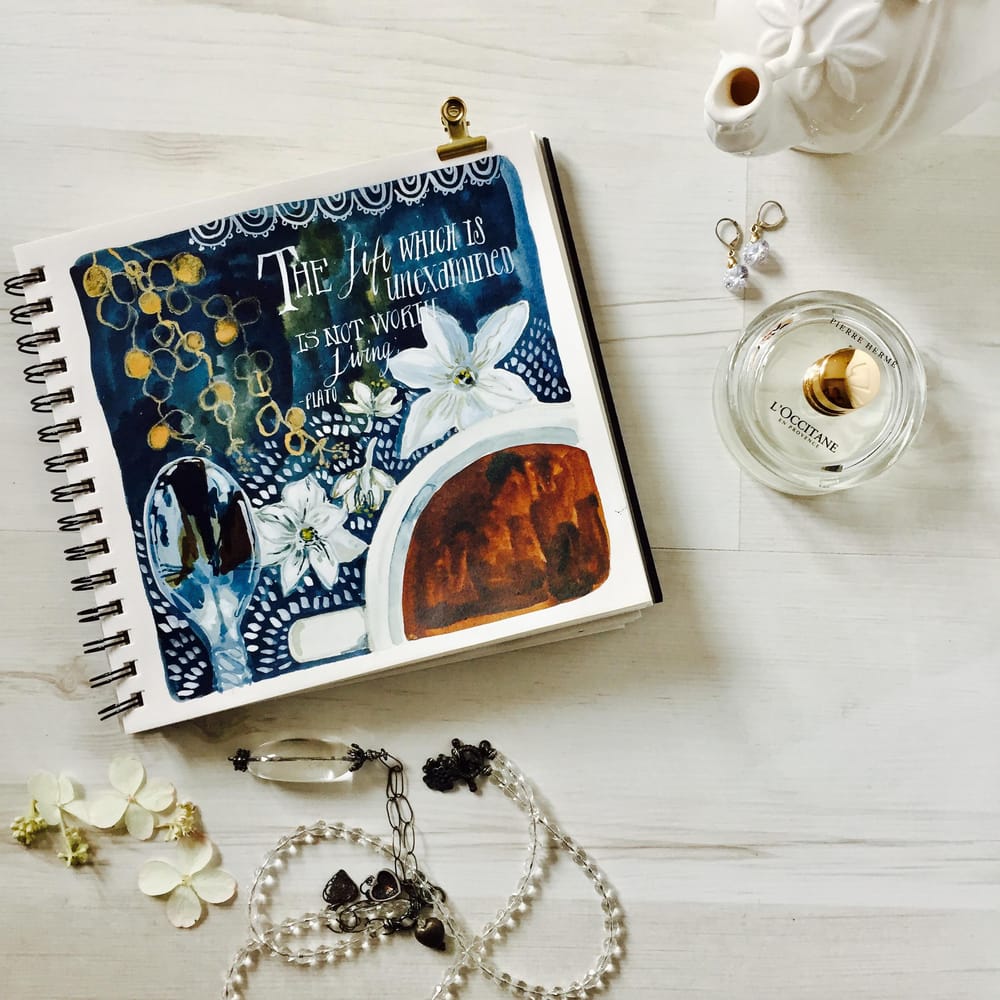 Life Examined Flat Lay - image 1 - student project
