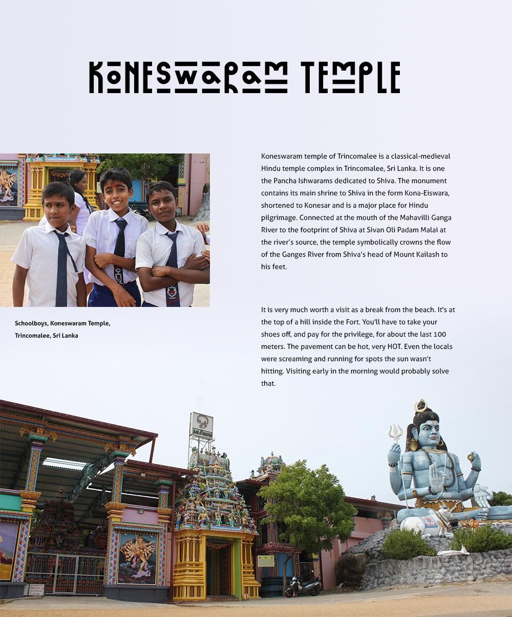 Sri Lanka travel cards - image 2 - student project