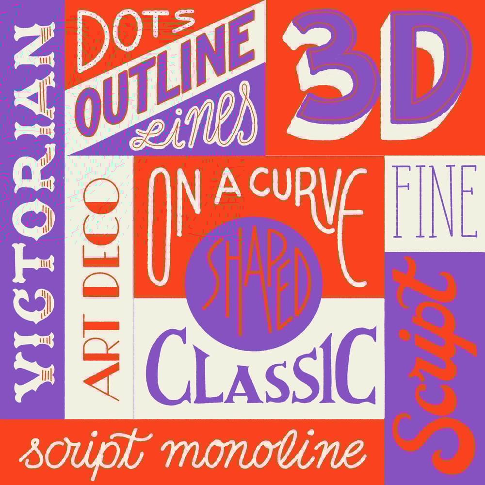 Font menu & lettering and illustration challenge - image 7 - student project