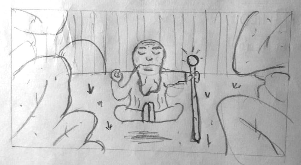 The Calm Monk - image 3 - student project