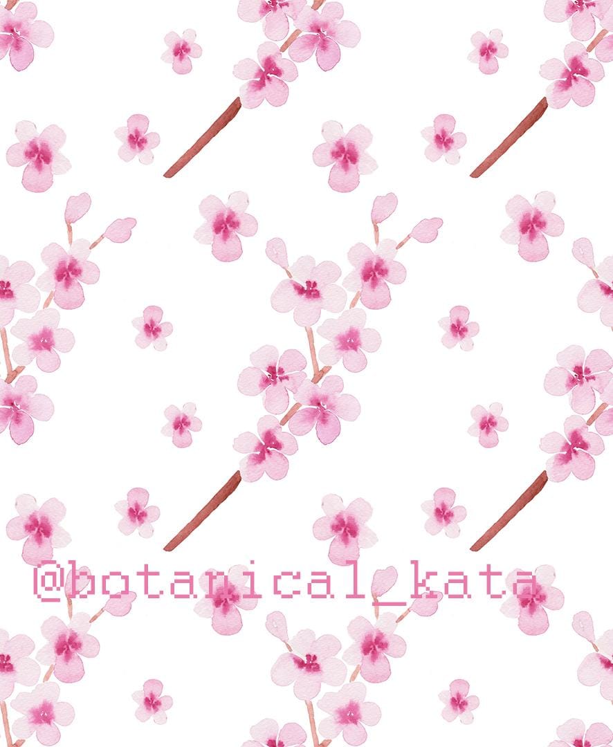 Sakura pattern - image 2 - student project