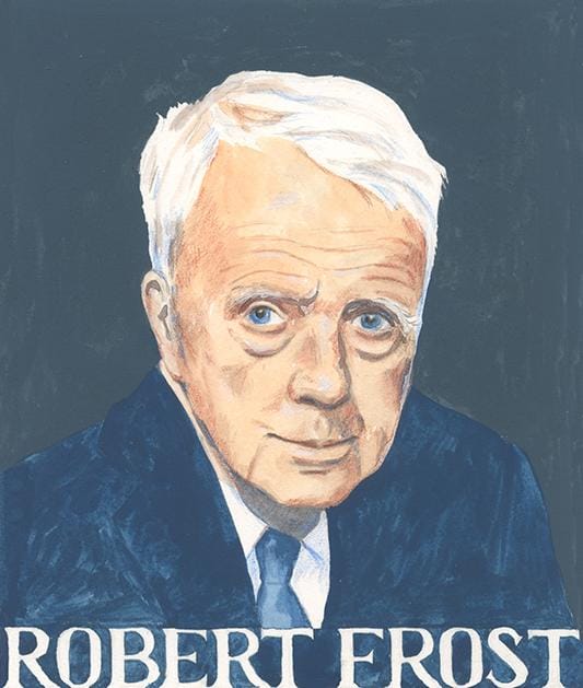 Portrait of Robert Frost - image 3 - student project