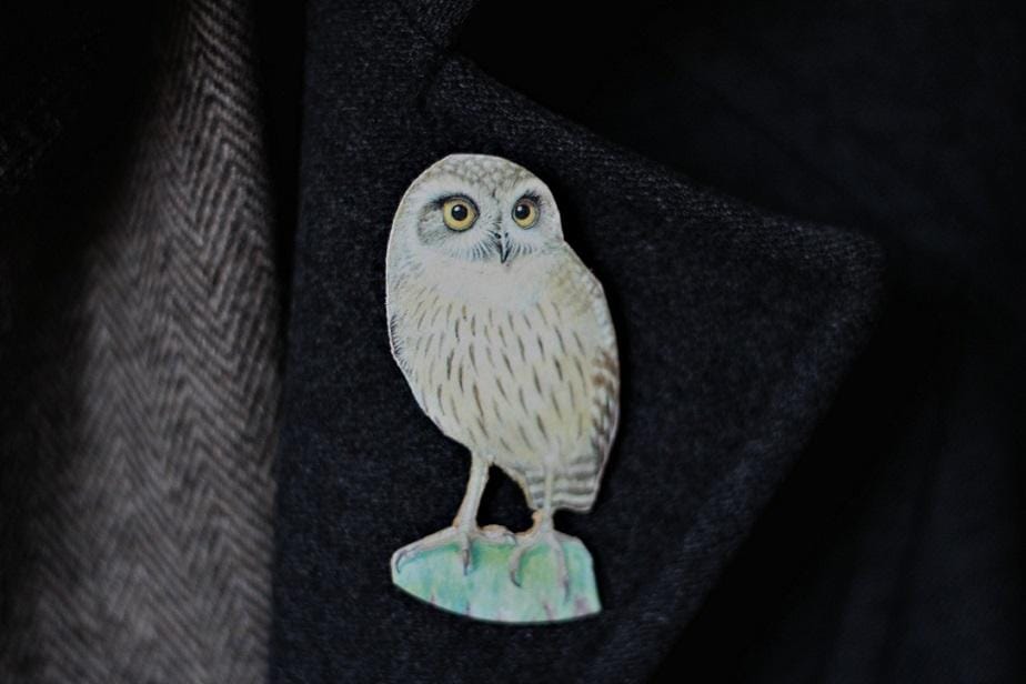 Paper brooch - animals - image 2 - student project