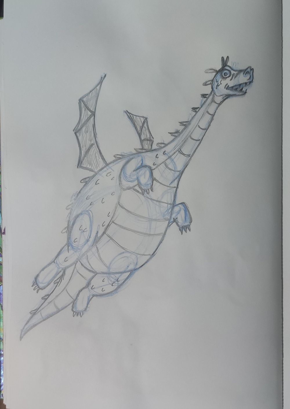 My first dragons ever drawn - image 3 - student project