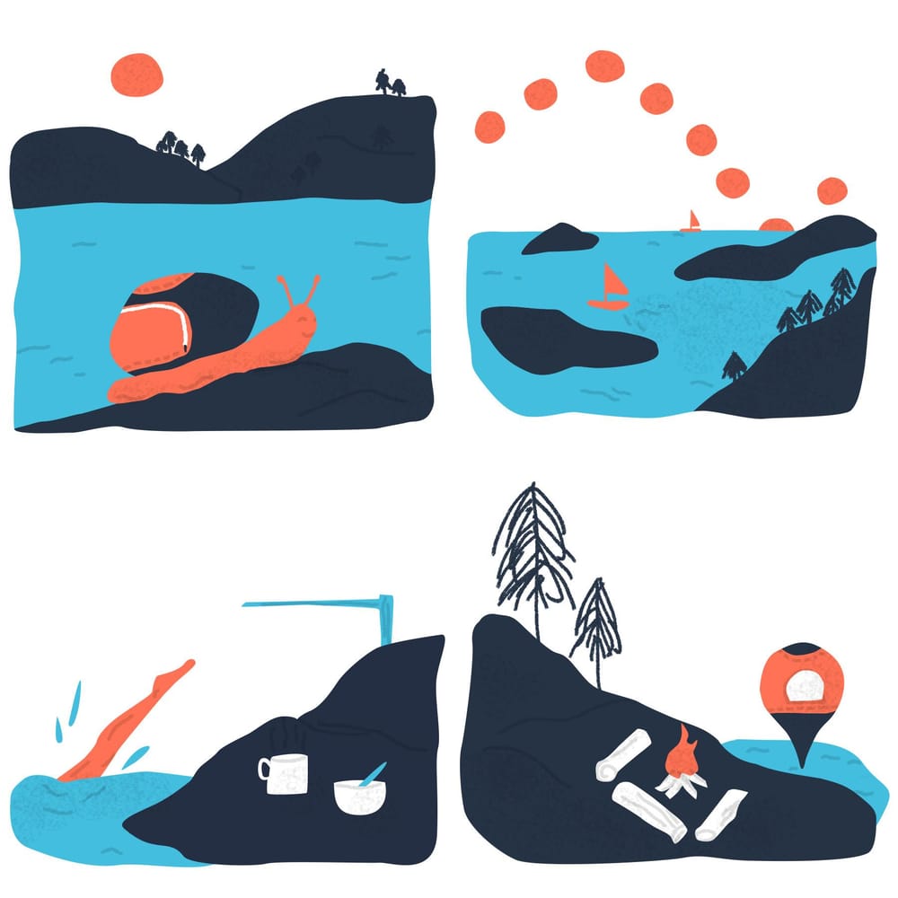 Wild camping in Sweden - image 2 - student project