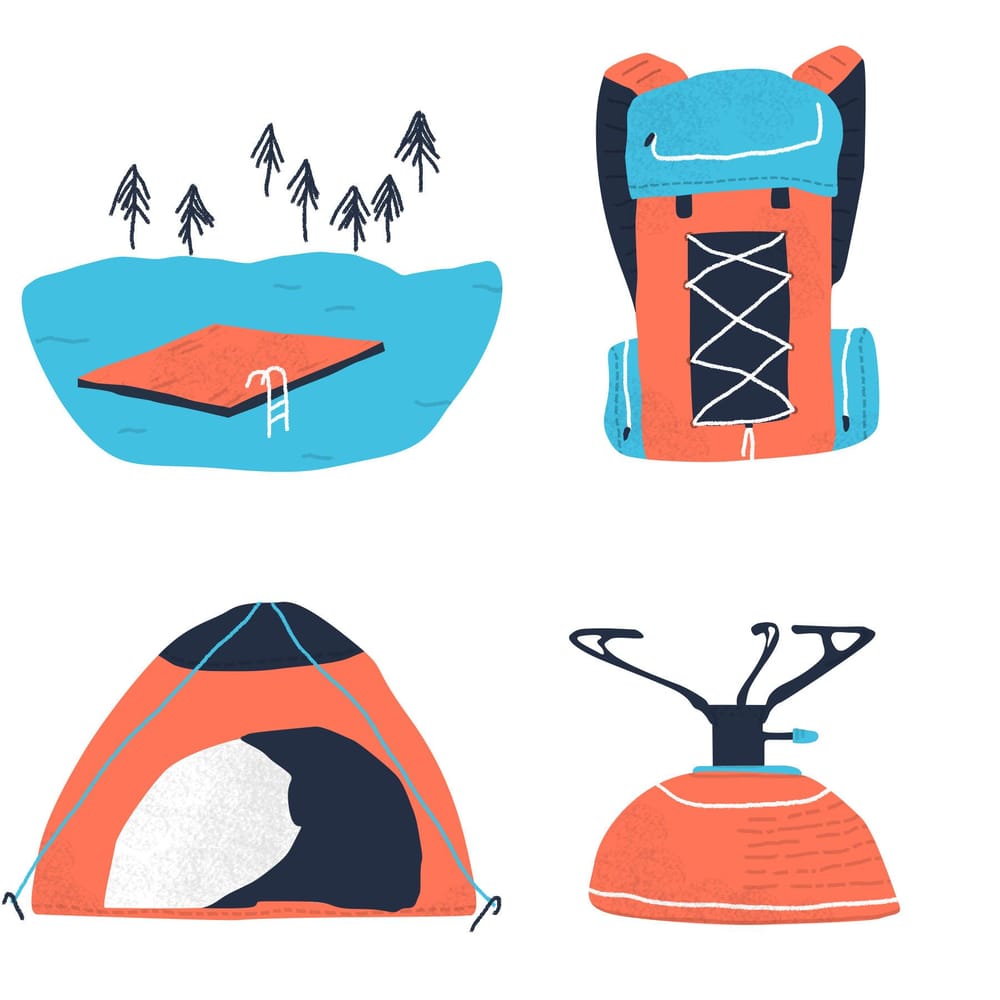 Wild camping in Sweden - image 1 - student project