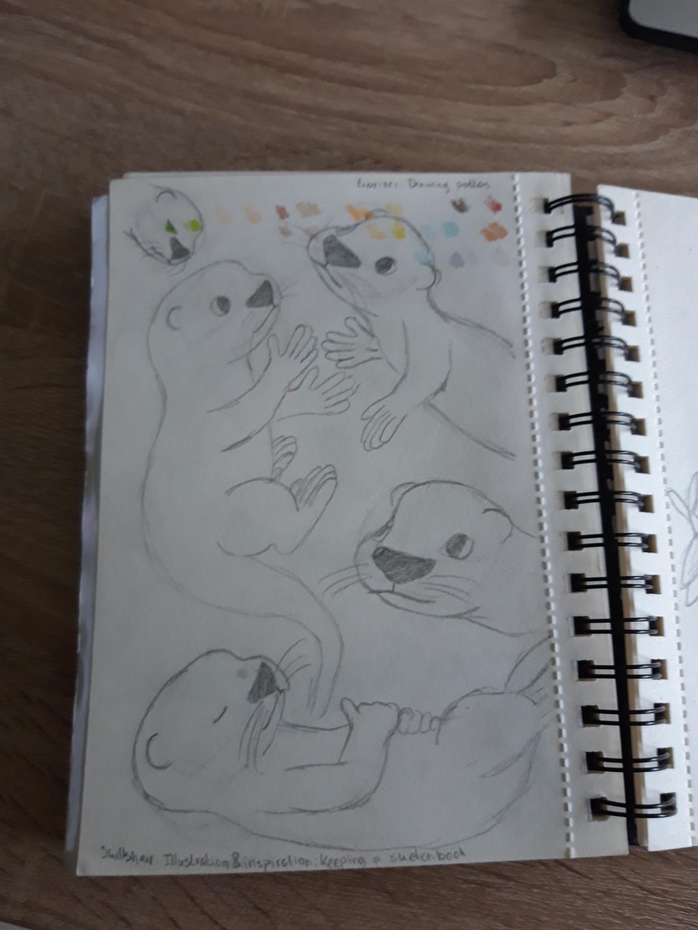 A sketchbook course - image 1 - student project