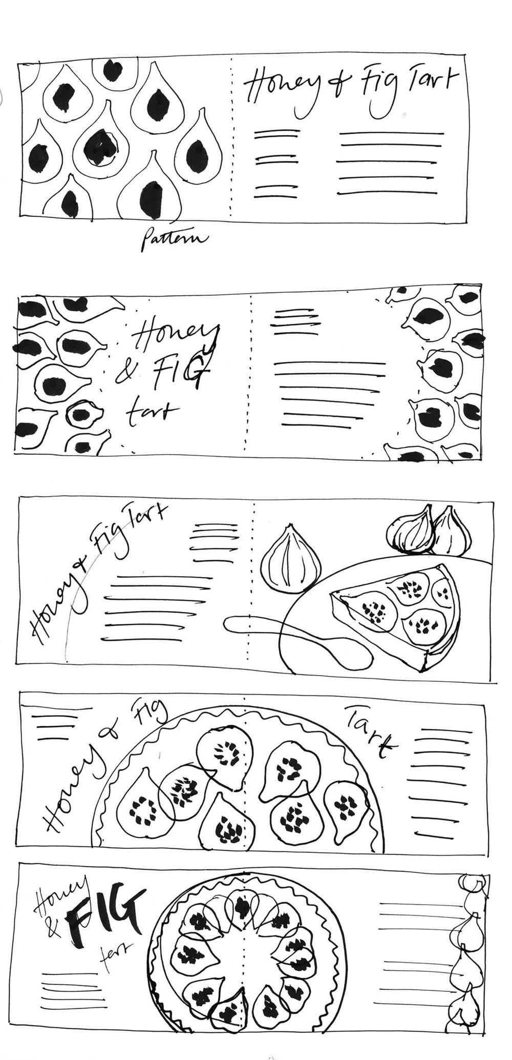 Honey and Fig Tart - image 2 - student project