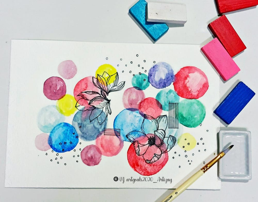Getting creative with abstract art - image 1 - student project