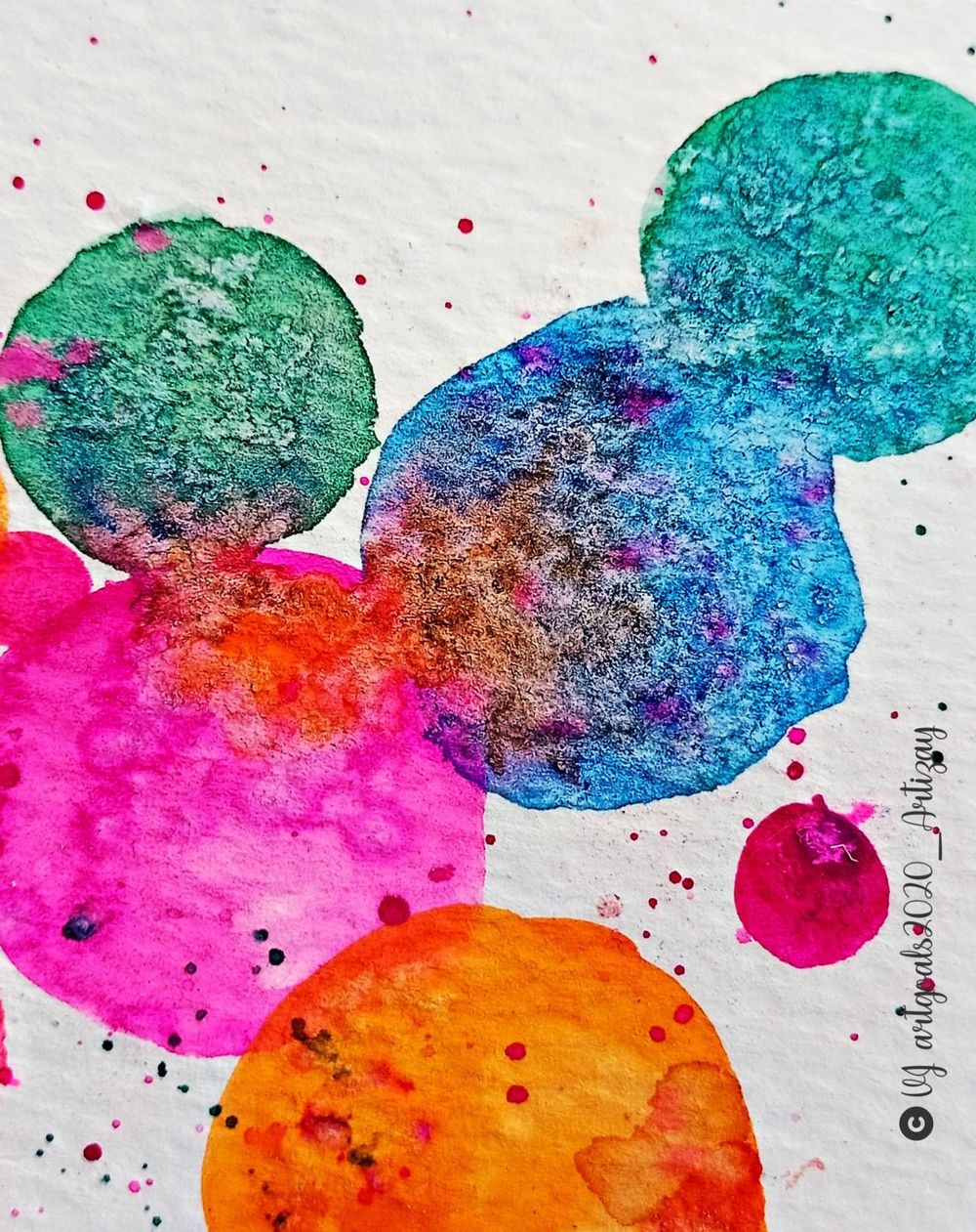 Getting creative with abstract art - image 3 - student project