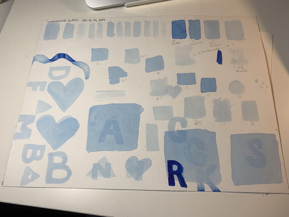 Watercolor Class - image 1 - student project