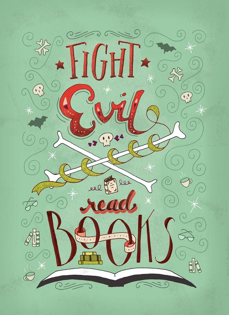 Fight Evil, Read Books - image 14 - student project