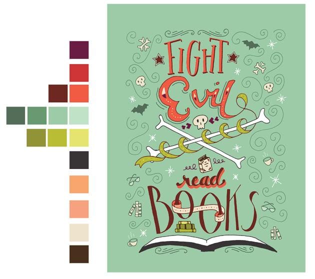 Fight Evil, Read Books - image 10 - student project