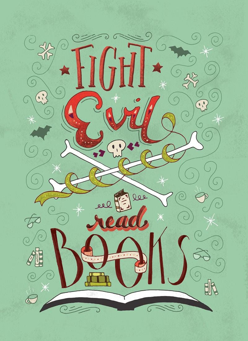Fight Evil, Read Books - image 13 - student project