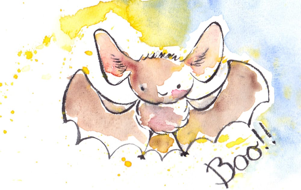 In love with a deer and very 'scary' bat ;) - image 2 - student project