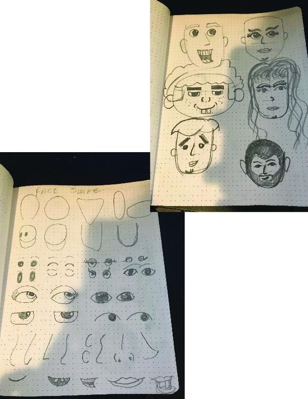 Faces Step by Step | Quick Project - image 1 - student project