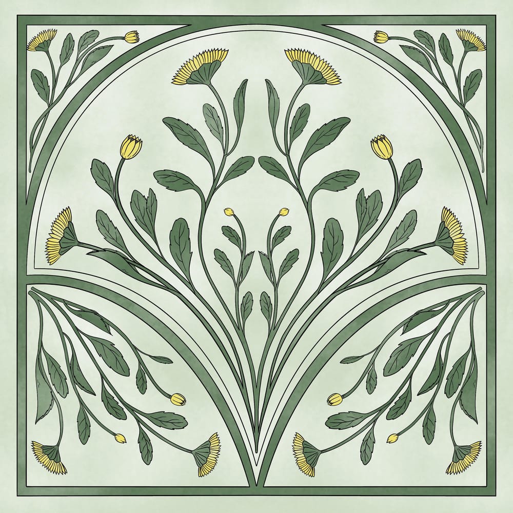 Art Nouveau Study - image 4 - student project