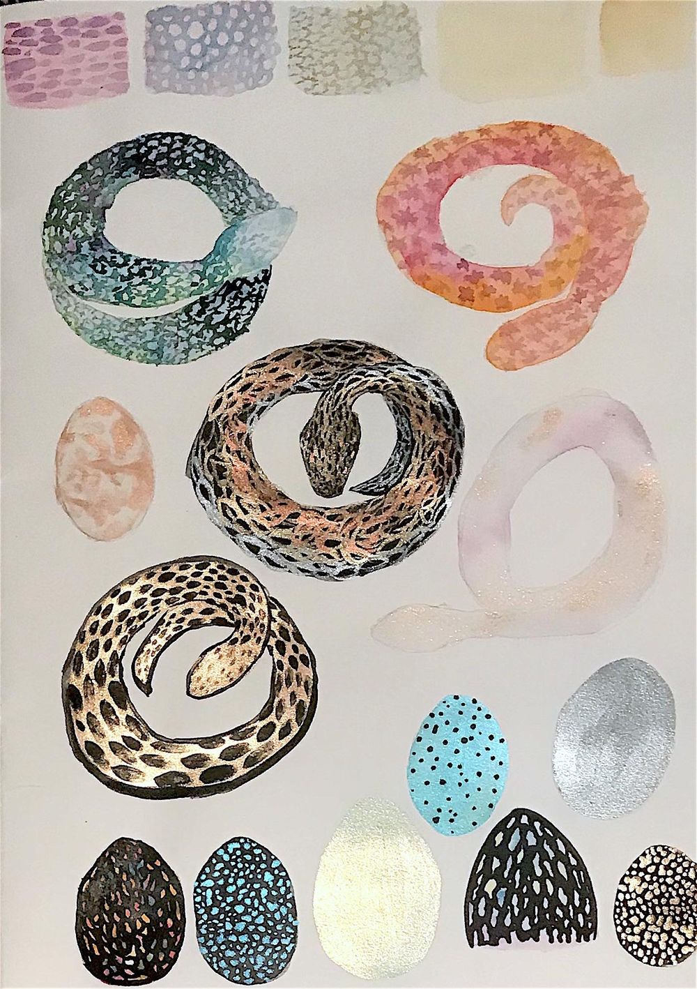 Metallic pythons and eggs - image 3 - student project