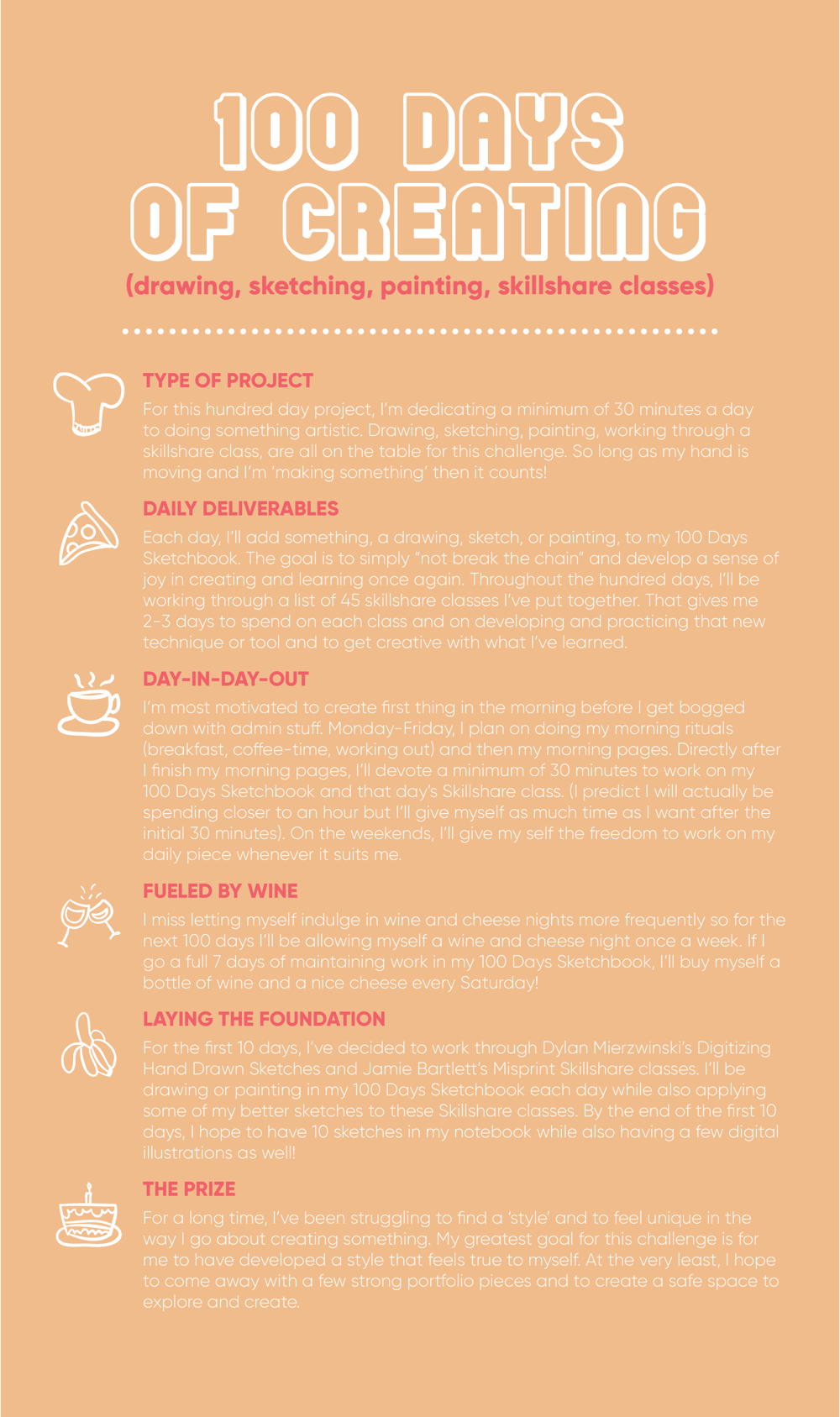 100 Days of Creating - image 1 - student project