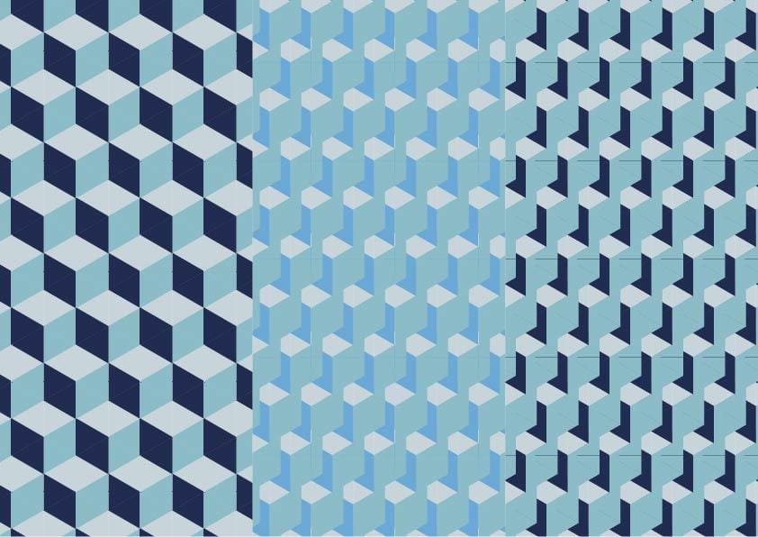 Textile pattern prints - image 3 - student project