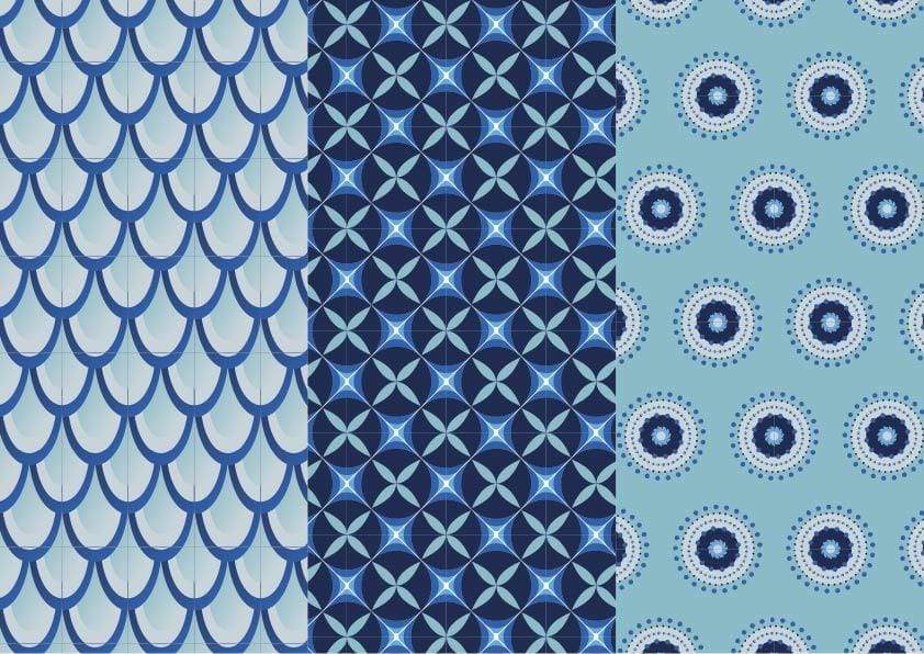 Textile pattern prints - image 2 - student project