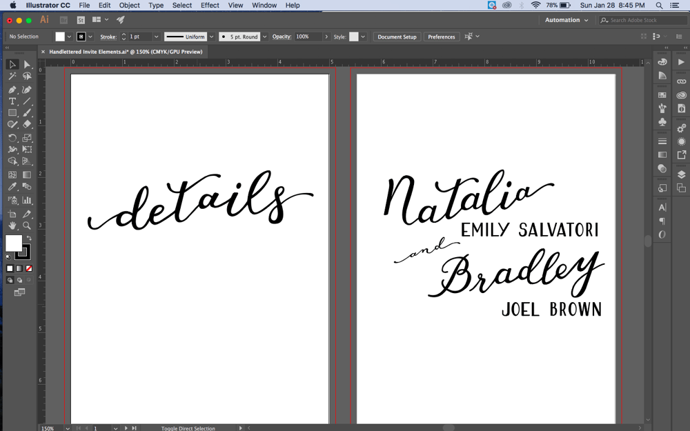 May Wedding Invites - image 12 - student project