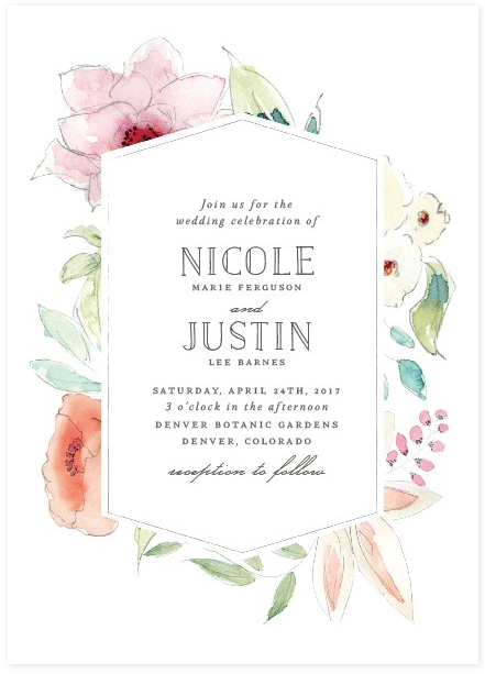 May Wedding Invites - image 3 - student project