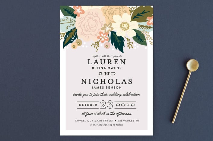 May Wedding Invites - image 5 - student project