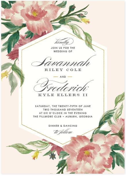 May Wedding Invites - image 4 - student project